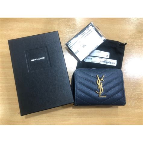 ysl portefeuille femme wallet|saint laurent wallet.